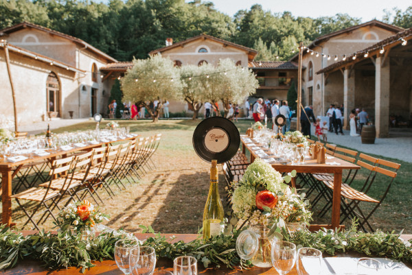 rustic wedding decoration